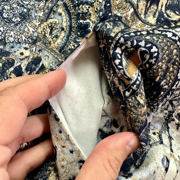 Chico's Women's Large (Vanity 2) Boho Lightweight 3/4 Sleeve Jacket Stretch - Picture 6 of 9